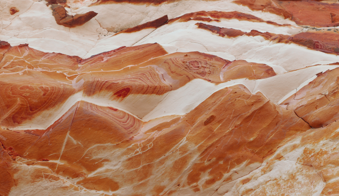 rock texture with orange and white colours